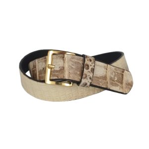 Crocodile Leather Bellyskin (30mm) Belts Women